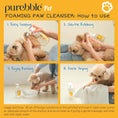 Load image into Gallery viewer, Pet Paw Foaming Cleanser