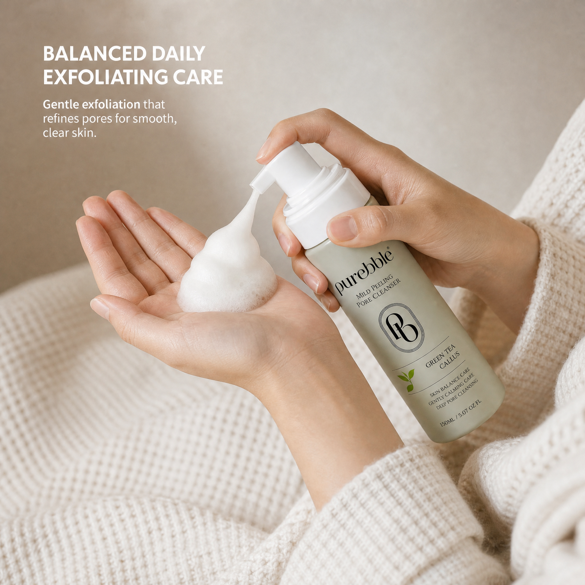 Green Tea Callus Mild Peeling Pore Cleanser