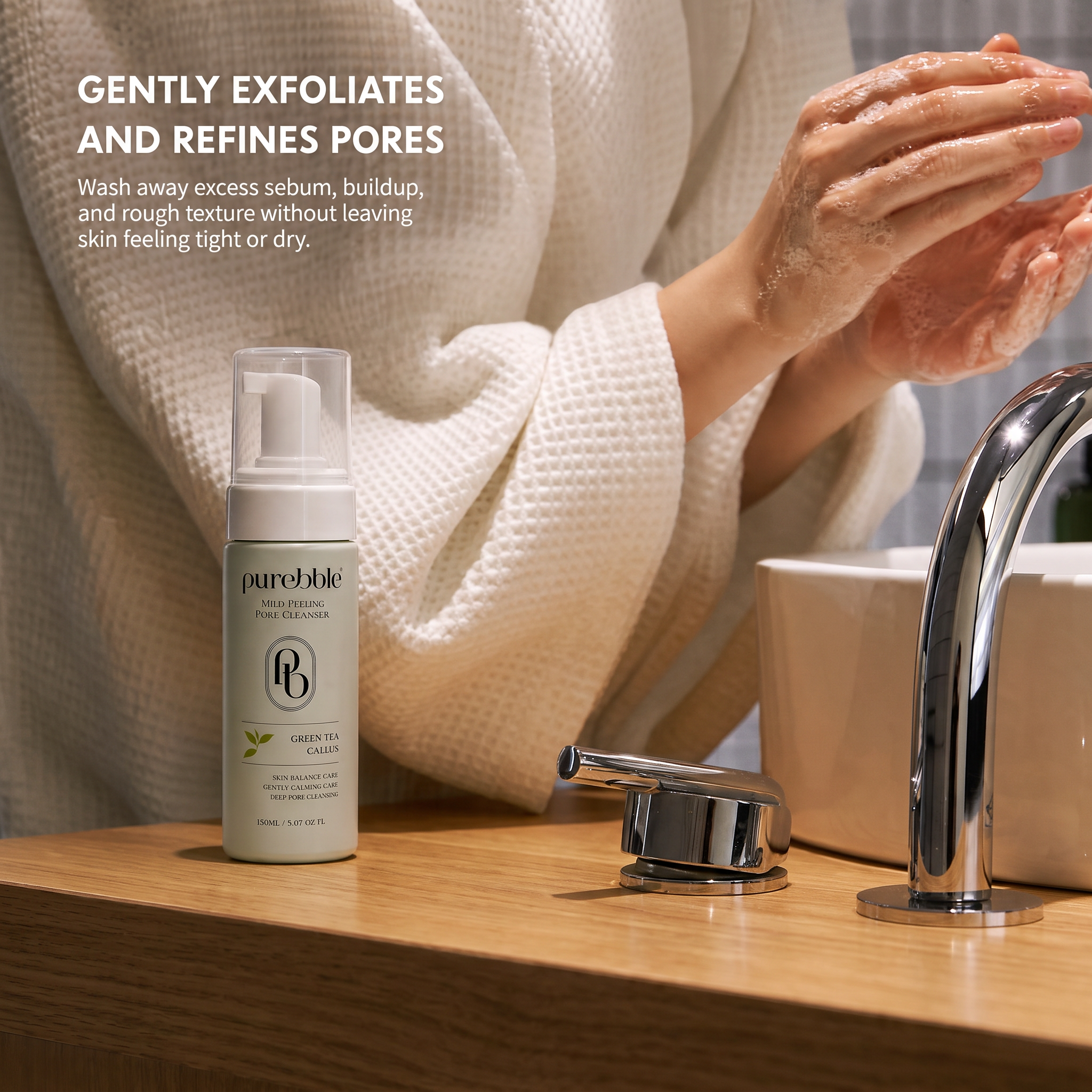 Green Tea Callus Mild Peeling Pore Cleanser