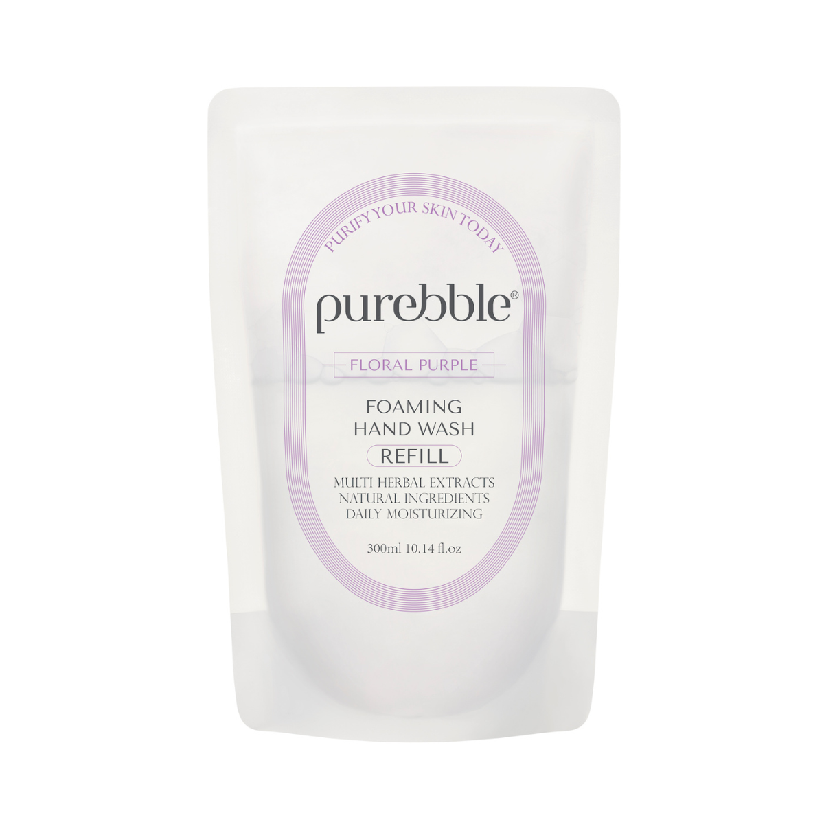 Floral Purple Foaming Hand Wash Refill