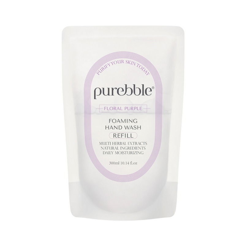 Floral Purple Foaming Hand Wash Refill