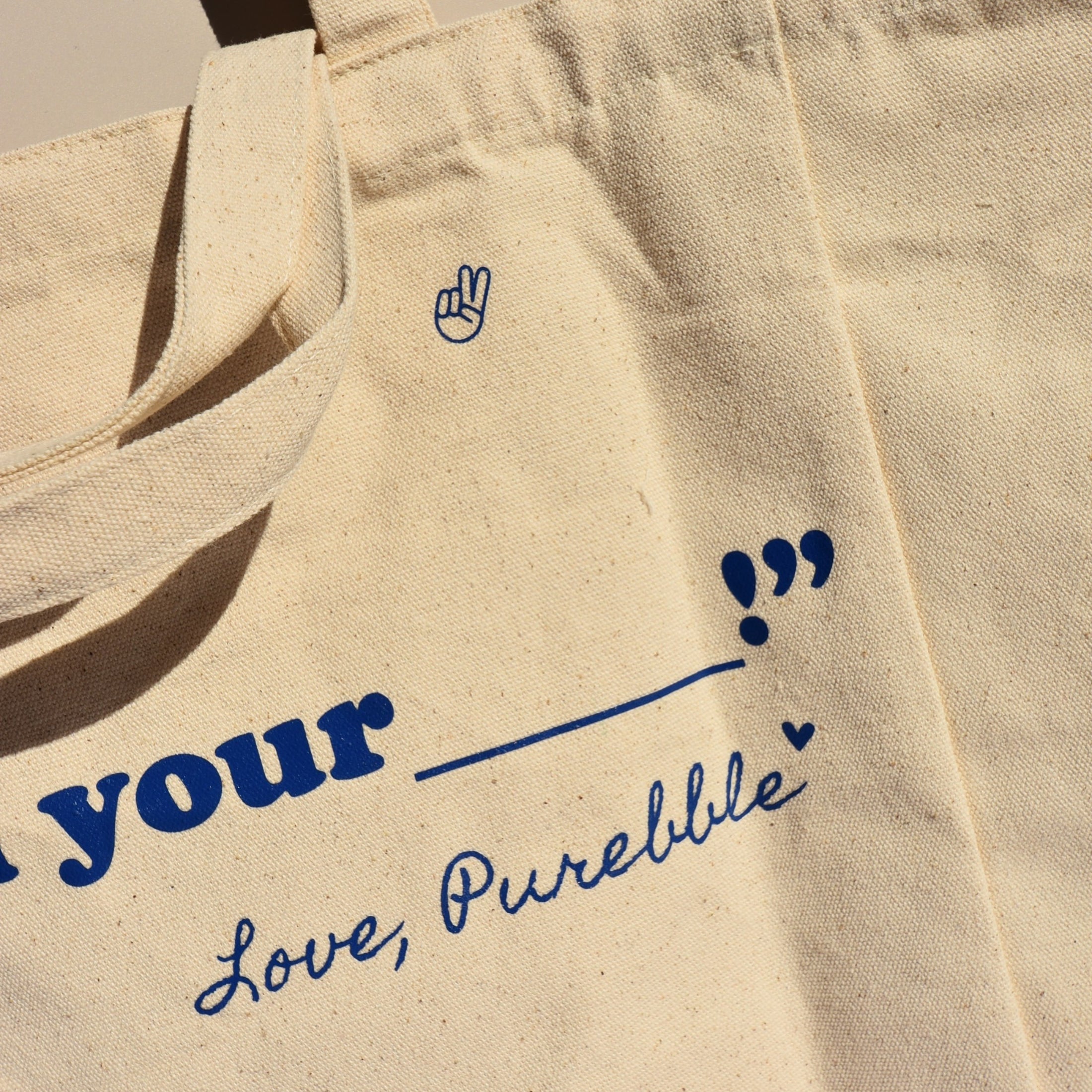 Love Purebble Tote Bag