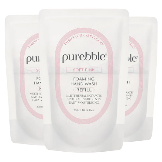 Soft Pink Foaming Hand Wash Refill 3 Pack