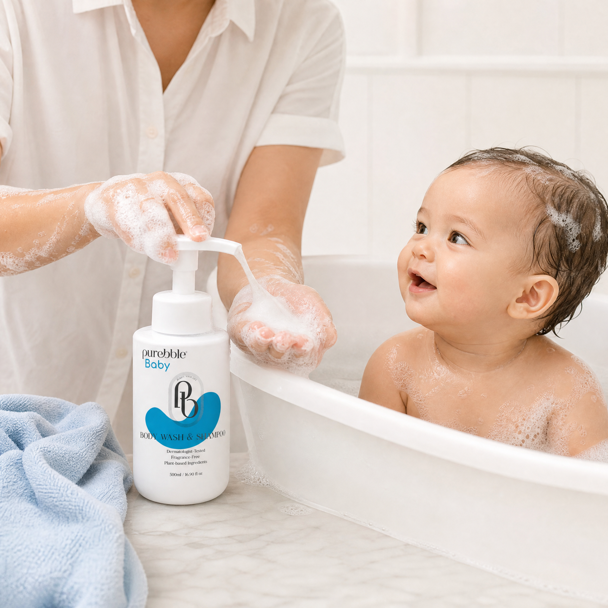 Foaming Baby Body Wash & Shampoo