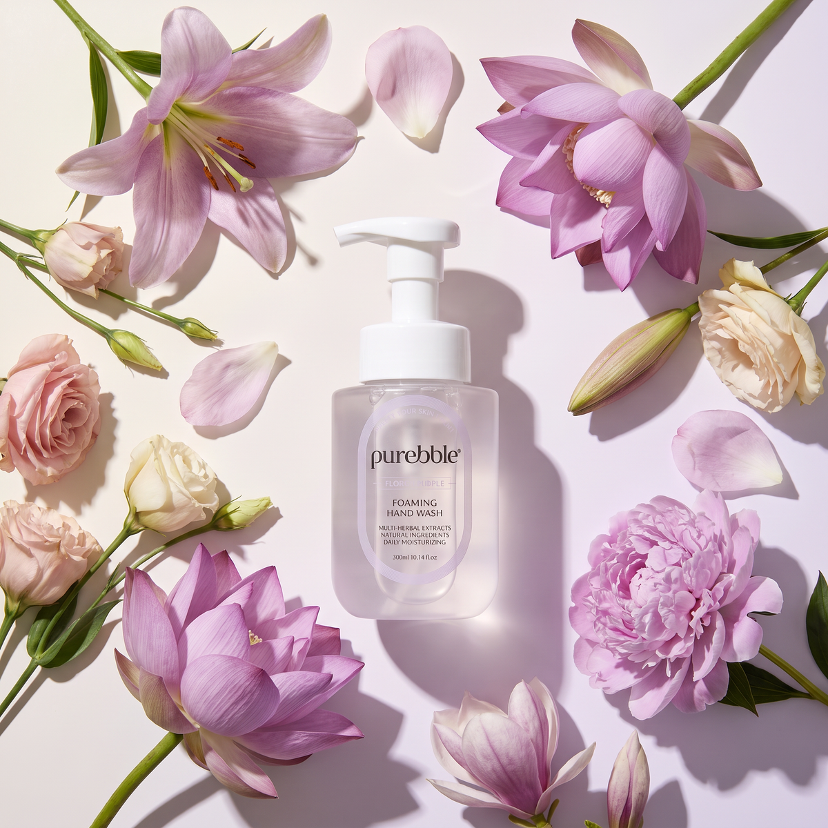 Floral Purple Foaming Hand Wash