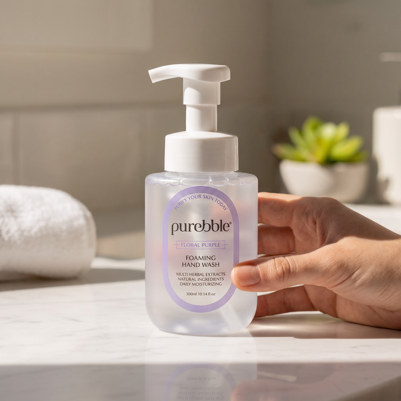 Floral Purple Foaming Hand Wash