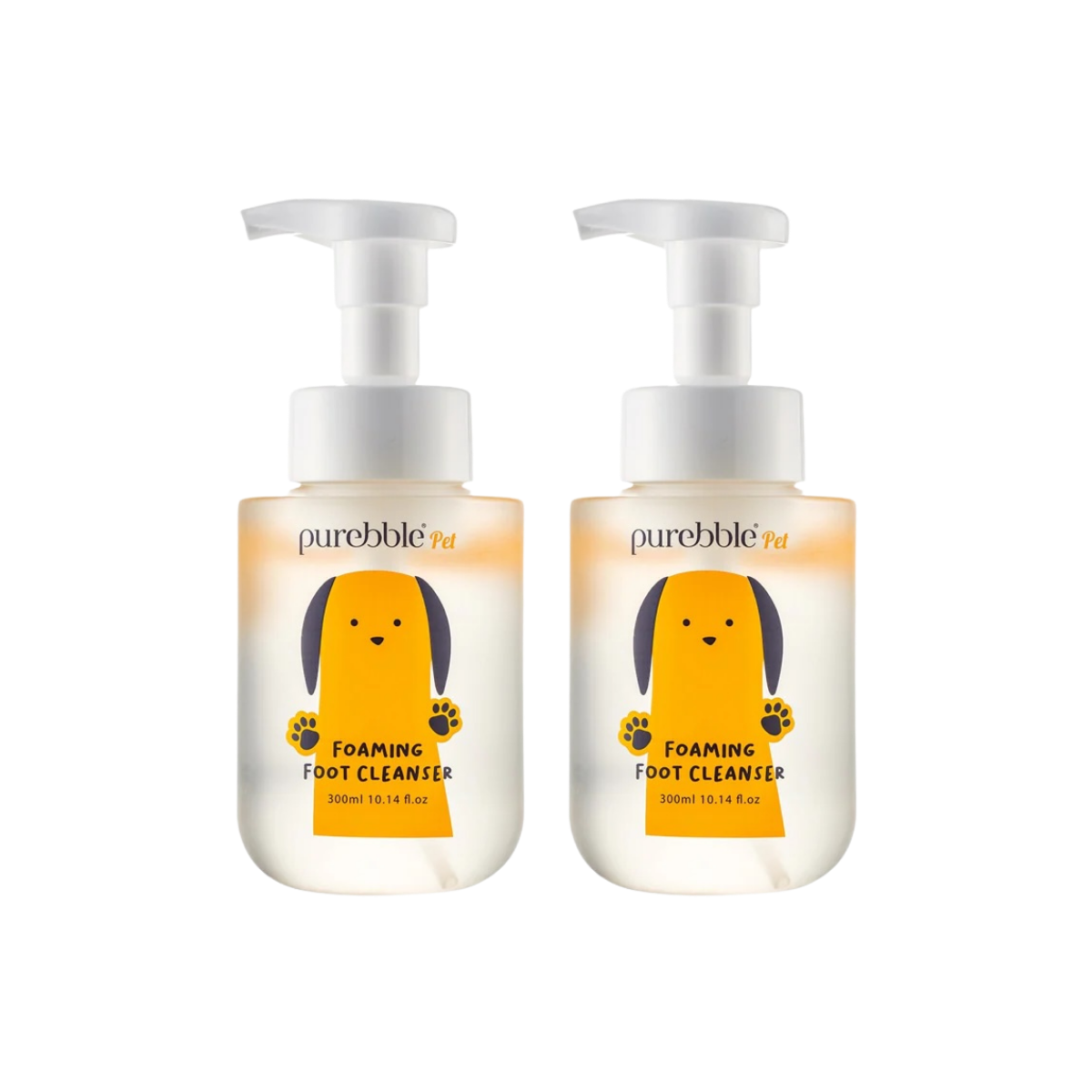 Pet Paw Foaming Cleanser 2 Pack