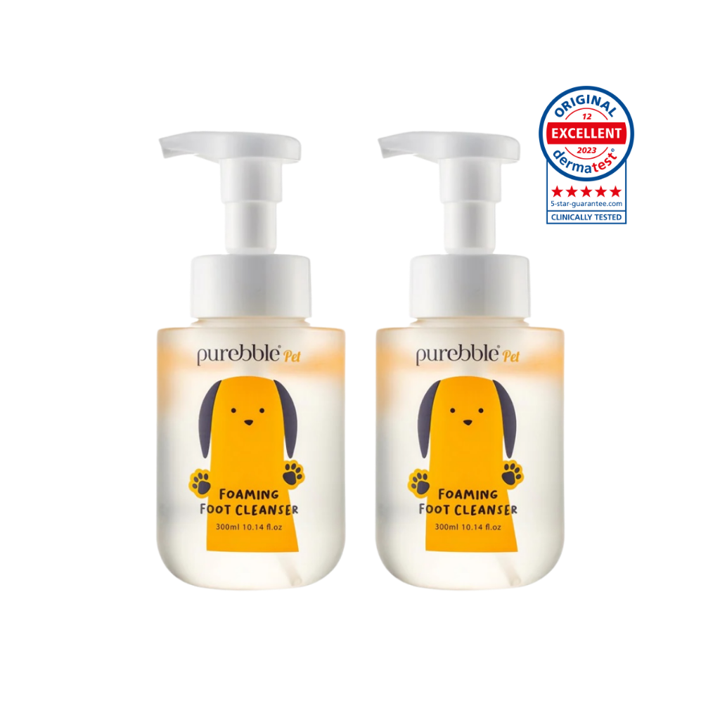 Pet Paw Foaming Cleanser 2 Pack