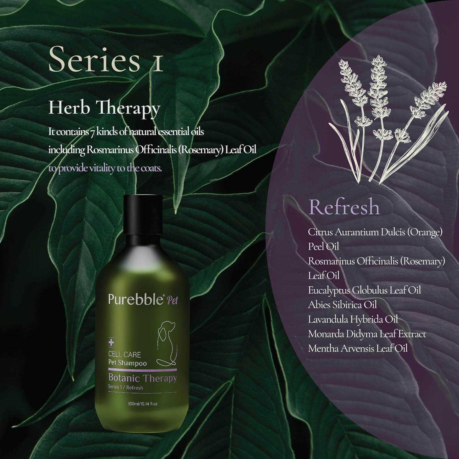 Refresh Pet Botanic Therapy Shampoo