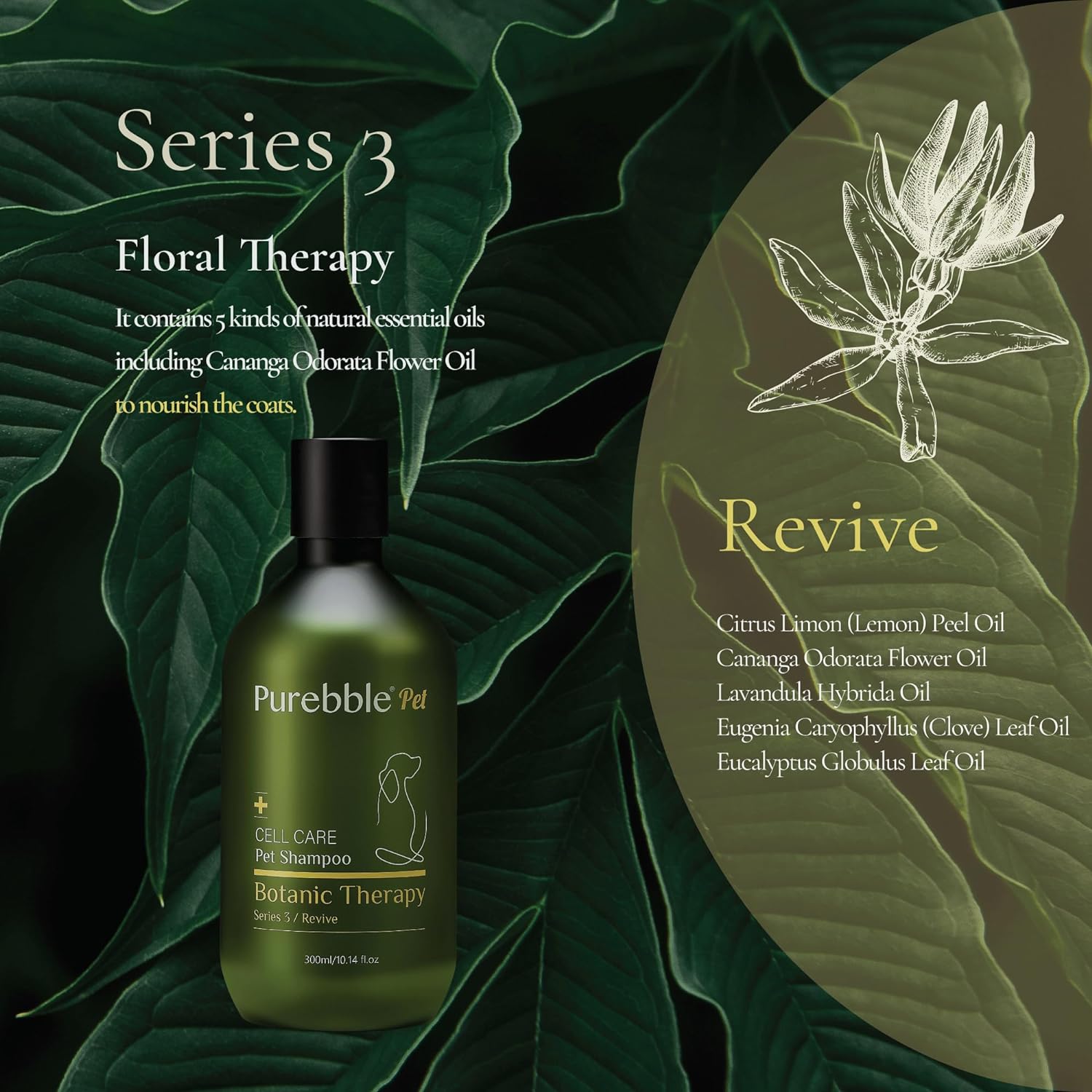 Revive Pet Botanic Therapy Shampoo