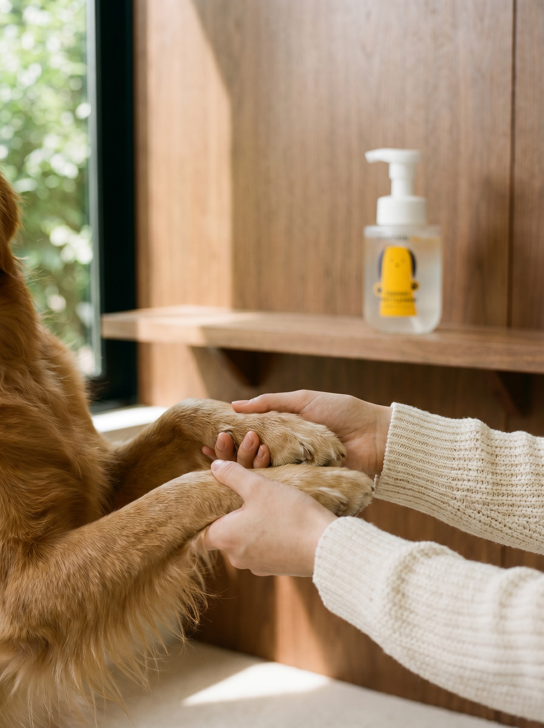 Pet Paw Foaming Cleanser
