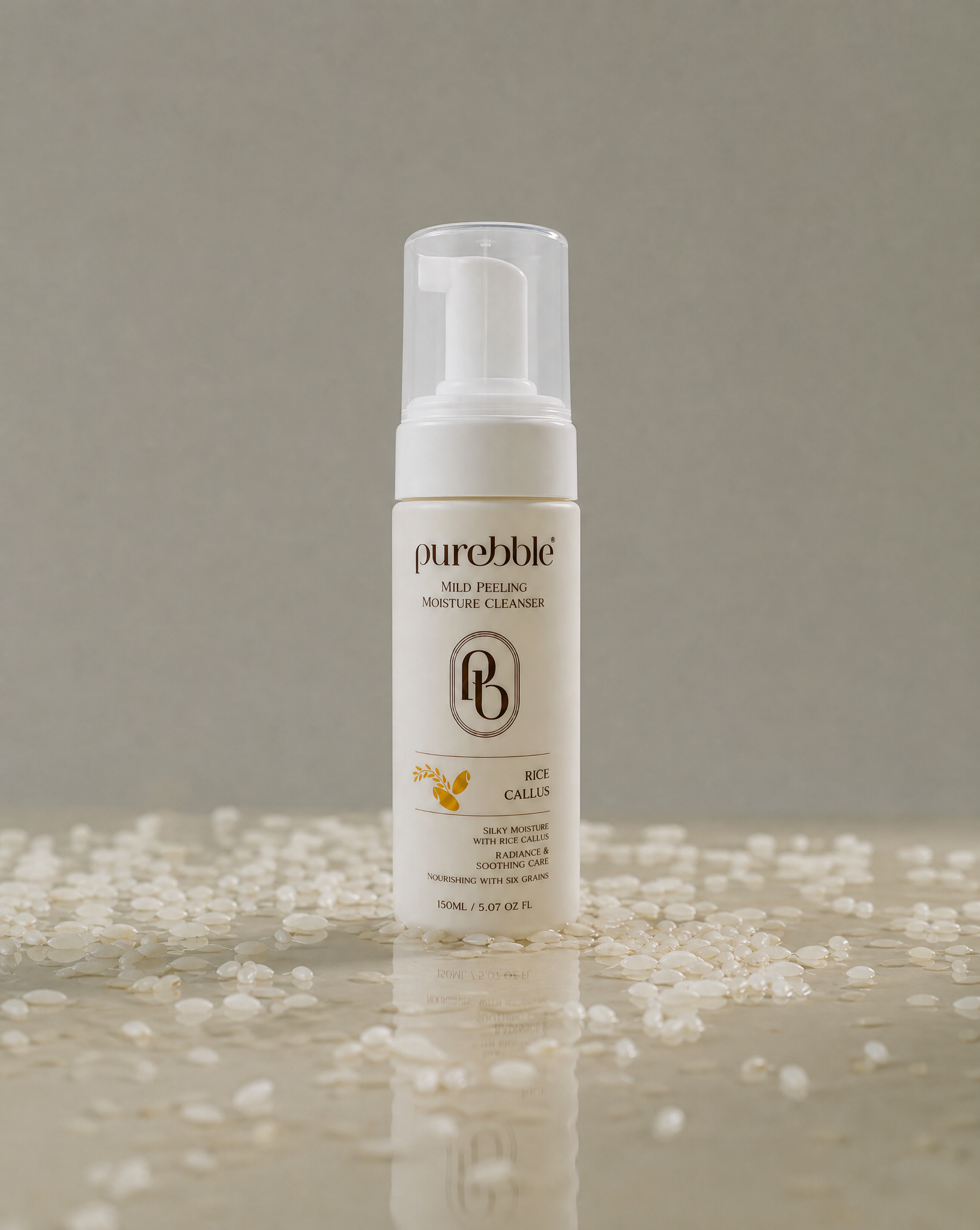 Rice Callus Mild Peeling Moisture Cleanser